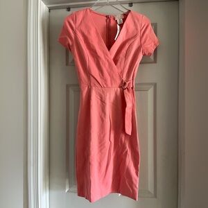 love...ady Coral Midi Dress Size S NWT